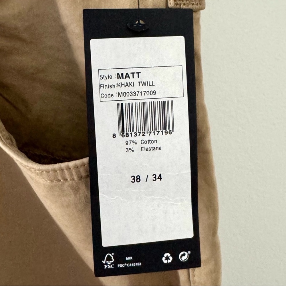 NWT Mavi Men's Tan Pants - Picture 10 of 11